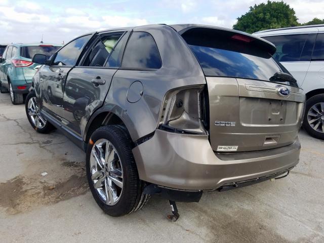 2FMDK3JC5DBA57106 - 2013 FORD EDGE SEL  photo 3