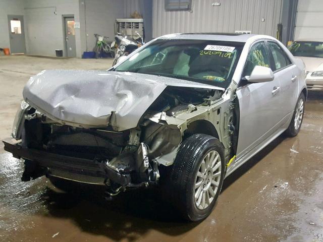 1G6DG5E55C0128501 - 2012 CADILLAC CTS LUXURY SILVER photo 2