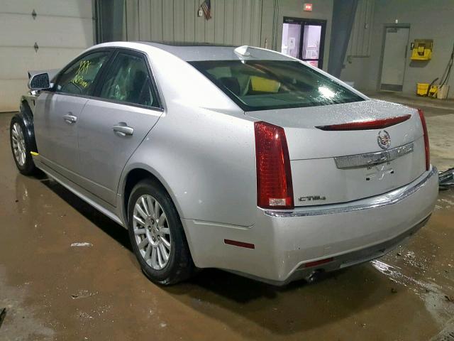 1G6DG5E55C0128501 - 2012 CADILLAC CTS LUXURY SILVER photo 3