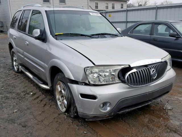 5GADT13S062358421 - 2006 BUICK RAINIER CX SILVER photo 1