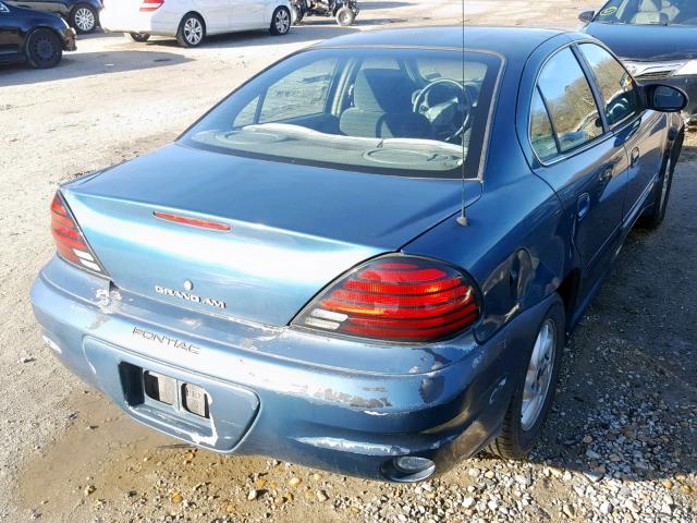 1G2NF52F33C123916 - 2003 PONTIAC GRAND AM S GREEN photo 4