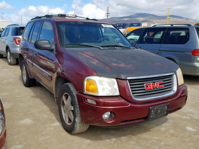 1GKDT13S732233396 - 2003 GMC ENVOY BURGUNDY photo 1