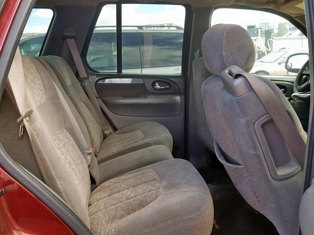 1GKDT13S732233396 - 2003 GMC ENVOY BURGUNDY photo 6