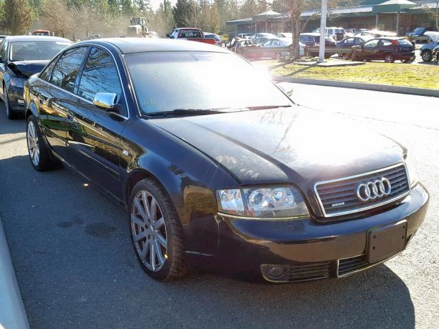 WAUCD64B04N064299 - 2004 AUDI A6 S-LINE BLACK photo 1