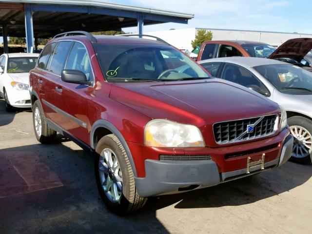 YV1CZ911551167920 - 2005 VOLVO XC90 T6 RED photo 1