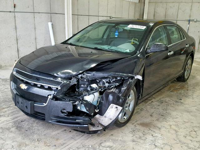 1G1ZB5E08CF243038 - 2012 CHEVROLET MALIBU LS BLACK photo 2