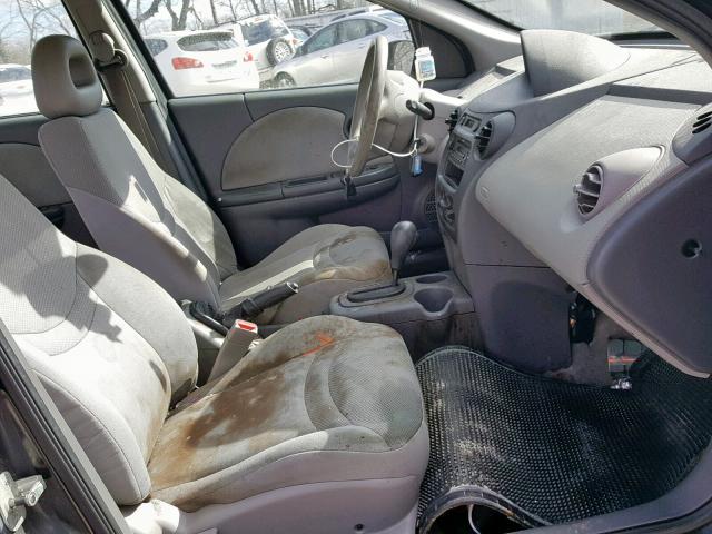 1G8AJ52F33Z131899 - 2003 SATURN ION LEVEL BLACK photo 5