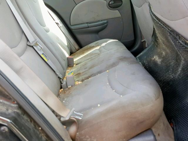 1G8AJ52F33Z131899 - 2003 SATURN ION LEVEL BLACK photo 6