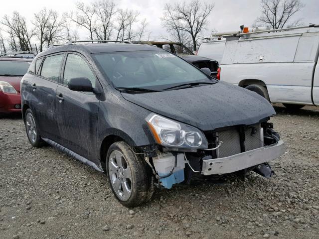 5Y2SM67059Z476842 - 2009 PONTIAC VIBE BLACK photo 1