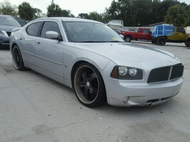 2B3CA3CV6AH158747 - 2010 DODGE CHARGER SX SILVER photo 1