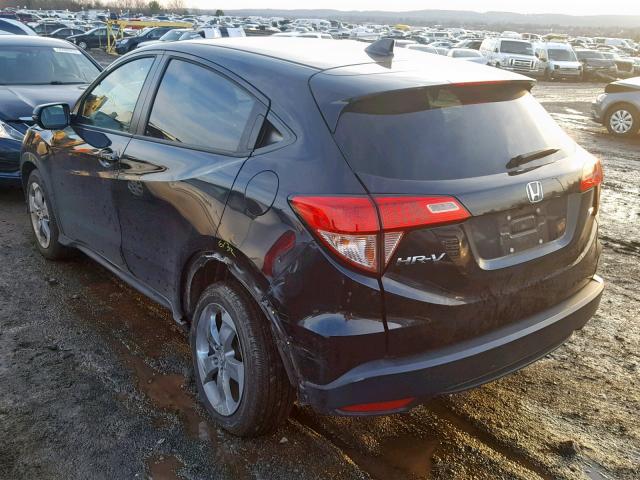 3CZRU6H5XGM768309 - 2016 HONDA HR-V EX BLACK photo 3