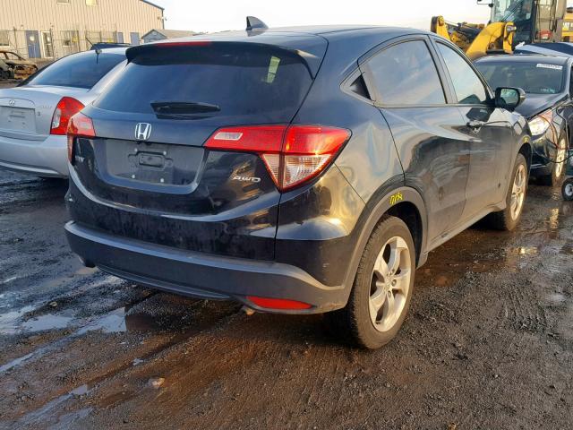 3CZRU6H5XGM768309 - 2016 HONDA HR-V EX BLACK photo 4