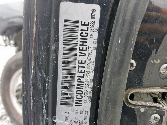 3C7WRTCL7HG719649 - 2017 RAM 3500 BLACK photo 10