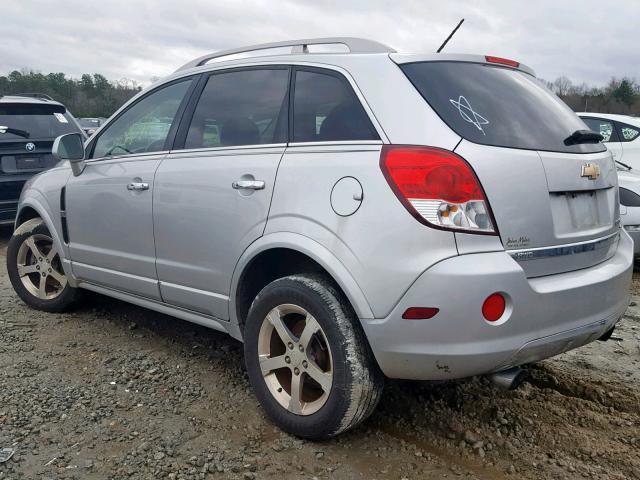 3GNFL4E52CS601010 - 2012 CHEVROLET CAPTIVA SP SILVER photo 3