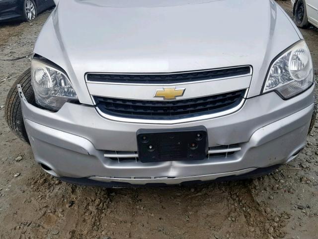 3GNFL4E52CS601010 - 2012 CHEVROLET CAPTIVA SP SILVER photo 7