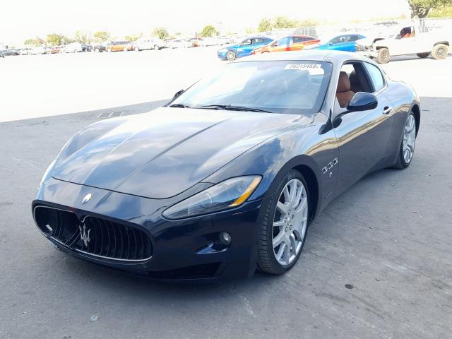 ZAMGJ45A190045638 - 2009 MASERATI GRANTURISM BLACK photo 2