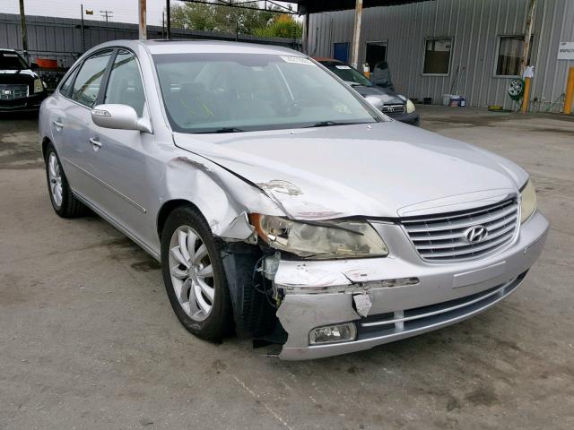 KMHFC46F48A305300 - 2008 HYUNDAI AZERA SE SILVER photo 1