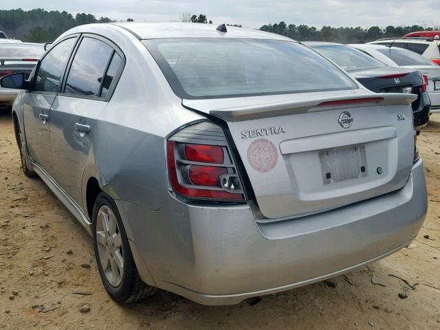 3N1AB6AP9AL610080 - 2010 NISSAN SENTRA 2.0 SILVER photo 3