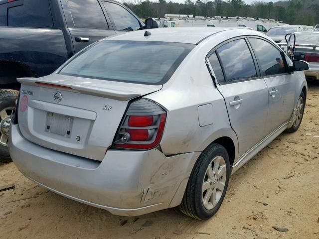 3N1AB6AP9AL610080 - 2010 NISSAN SENTRA 2.0 SILVER photo 4