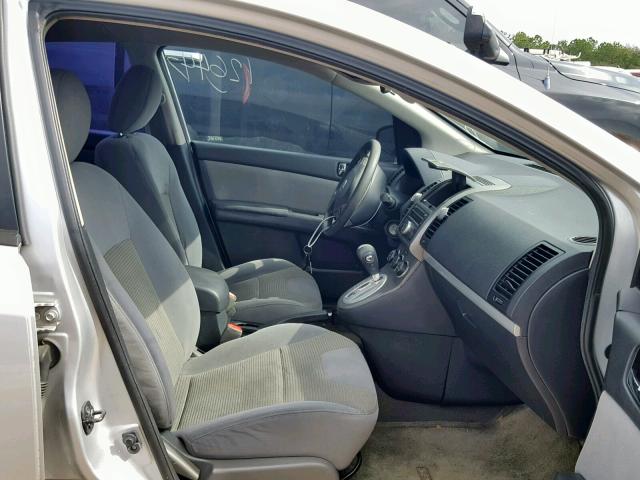 3N1AB6AP9AL610080 - 2010 NISSAN SENTRA 2.0 SILVER photo 5