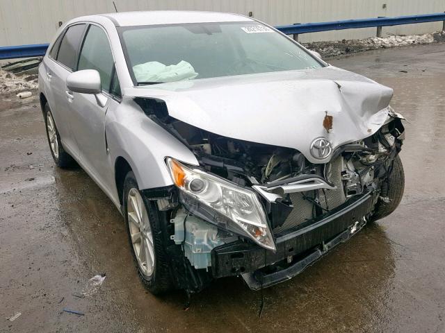 4T3ZA3BB5BU052517 - 2011 TOYOTA VENZA BASE SILVER photo 1