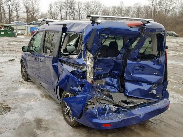 NM0GS9F79G1263039 - 2016 FORD TRANSIT CO BLUE photo 3