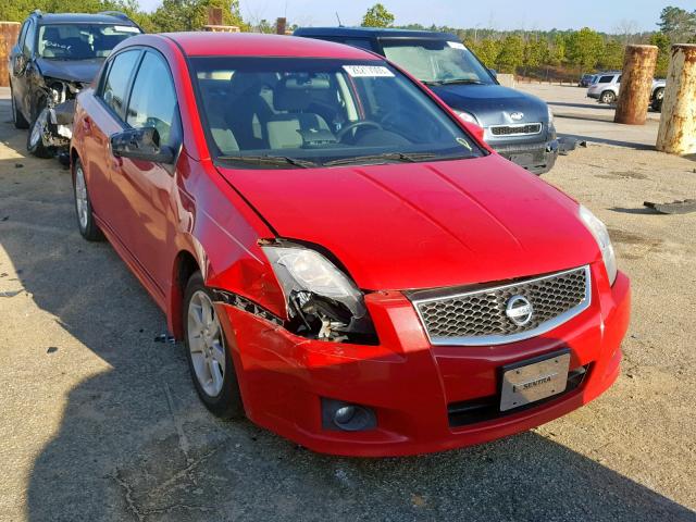 3N1AB6AP2CL634384 - 2012 NISSAN SENTRA 2.0 RED photo 1