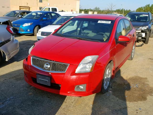 3N1AB6AP2CL634384 - 2012 NISSAN SENTRA 2.0 RED photo 2