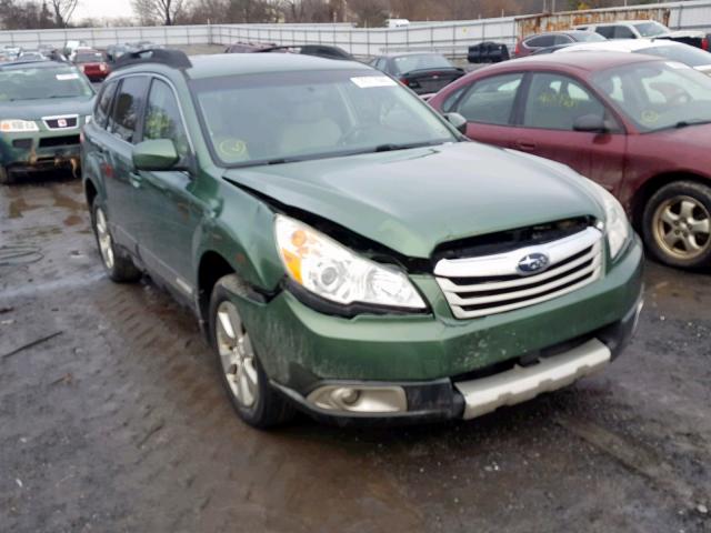 4S4BRDJC2B2348593 - 2011 SUBARU OUTBACK 3. GREEN photo 1