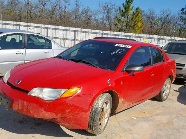 1G8AN15F76Z198017 - 2006 SATURN ION LEVEL RED photo 2