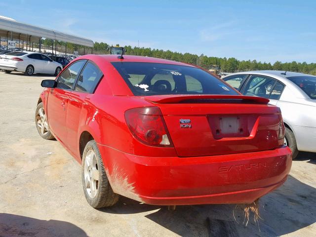 1G8AN15F76Z198017 - 2006 SATURN ION LEVEL RED photo 3
