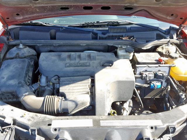 1G8AN15F76Z198017 - 2006 SATURN ION LEVEL RED photo 7