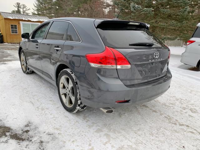 4T3BK3BBXAU044913 - 2010 TOYOTA VENZA BASE GRAY photo 2