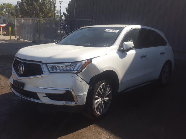 5J8YD4H5XJL003729 - 2018 ACURA MDX TECHNOLOGY  photo 2