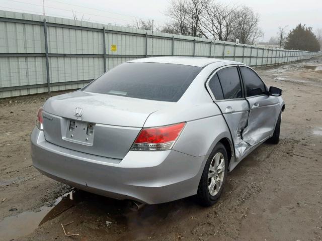 1HGCP26439A102139 - 2009 HONDA ACCORD LXP SILVER photo 4