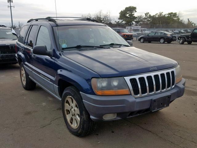 1J4GW48S11C626192 - 2001 JEEP GRAND CHER BLUE photo 1