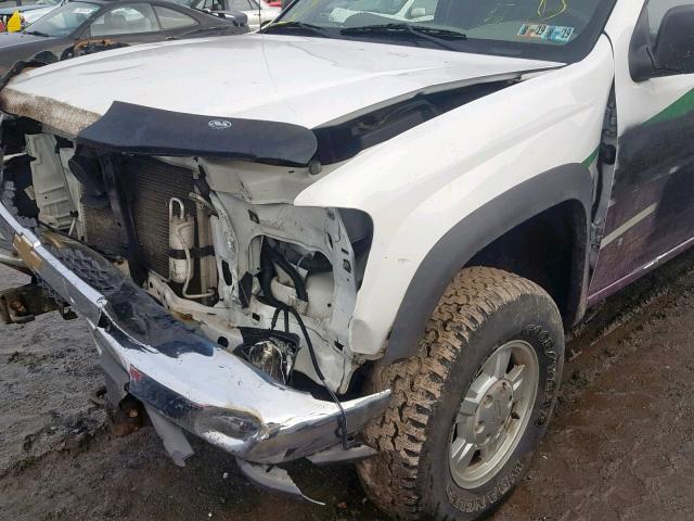 1GBDS14E088161277 - 2008 CHEVROLET COLORADO WHITE photo 9