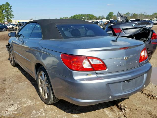 1C3LC55R58N656299 - 2008 CHRYSLER SEBRING TO GRAY photo 3