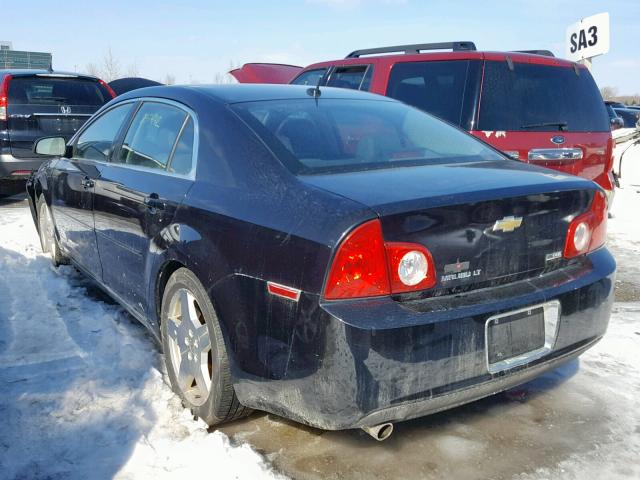 1G1ZD5E09A4102448 - 2010 CHEVROLET MALIBU 2LT BLACK photo 3