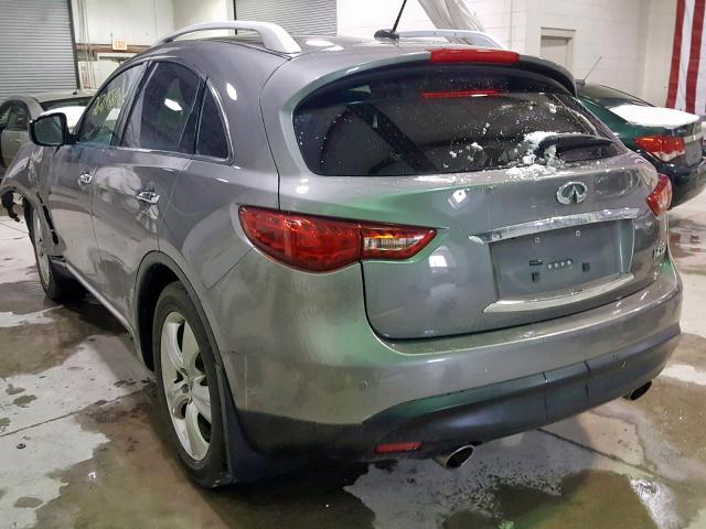 JN8AS1MW0BM140813 - 2011 INFINITI FX35 GRAY photo 3