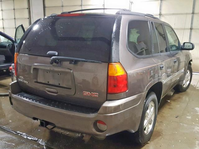 1GKDT13S782153488 - 2008 GMC ENVOY BROWN photo 4