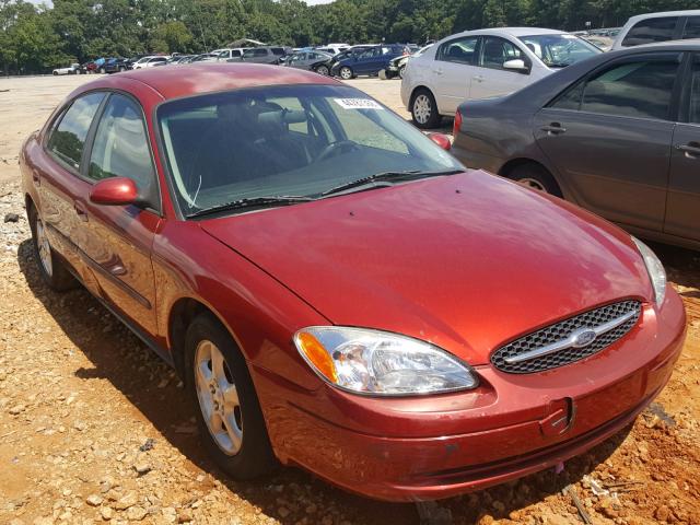 1FAFP55UXYA254096 - 2000 FORD TAURUS SES RED photo 1