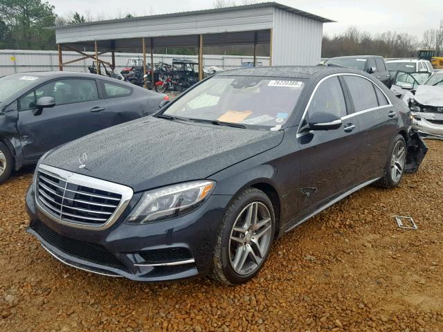 WDDUG8CB9HA295555 - 2017 MERCEDES-BENZ S 550 GRAY photo 2