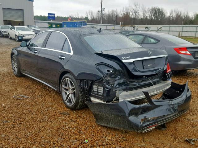 WDDUG8CB9HA295555 - 2017 MERCEDES-BENZ S 550 GRAY photo 3