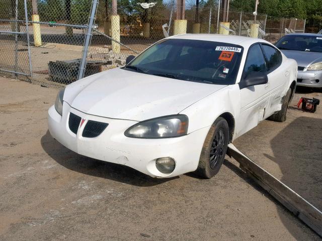 2G2WP522441304500 - 2004 PONTIAC GRAND PRIX WHITE photo 2
