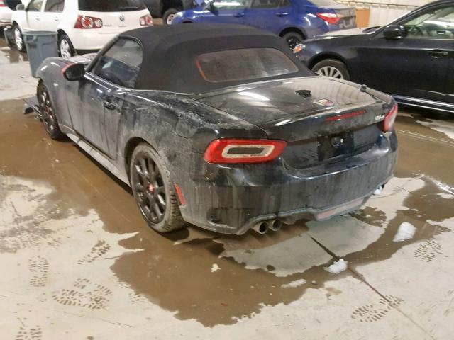 JC1NFAEK0H0126257 - 2017 FIAT 124 SPIDER BLACK photo 3