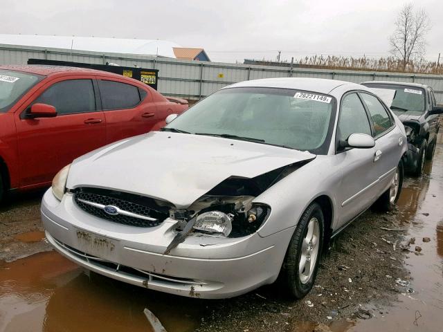 1FAFP55U51A232822 - 2001 FORD TAURUS SES GRAY photo 2