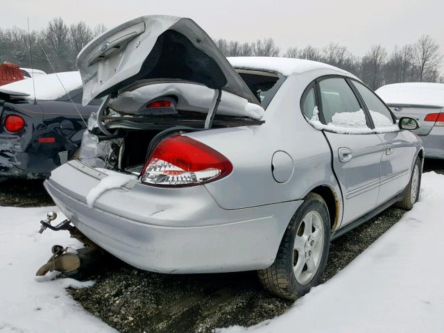 1FAFP55U51A232822 - 2001 FORD TAURUS SES GRAY photo 4