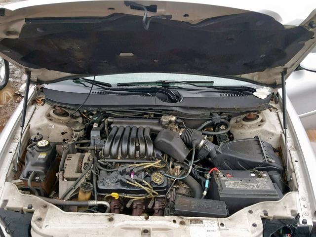 1FAFP55U51A232822 - 2001 FORD TAURUS SES GRAY photo 7