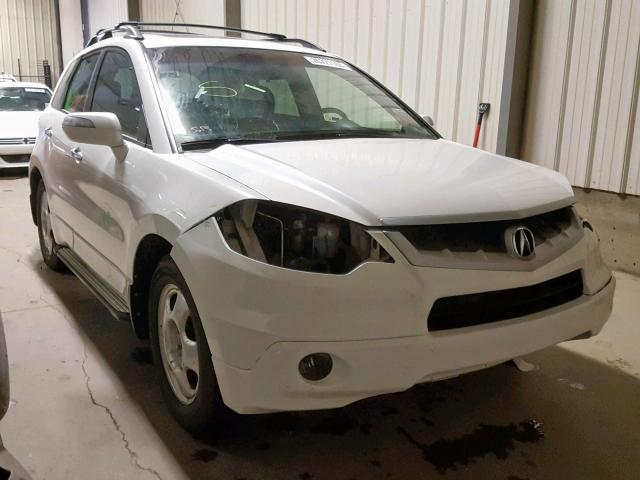 5J8TB18597A803165 - 2007 ACURA RDX TECHNO WHITE photo 1